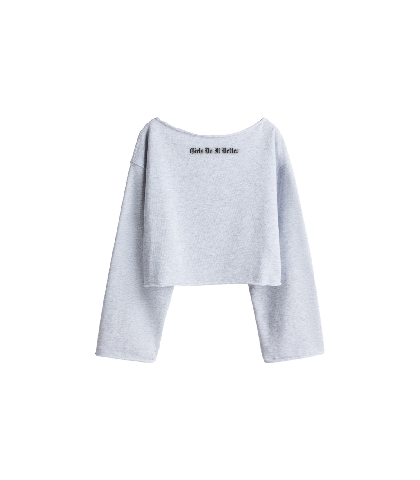GIRLS DO IT BETTER KIDS BOATNECK SWEATER