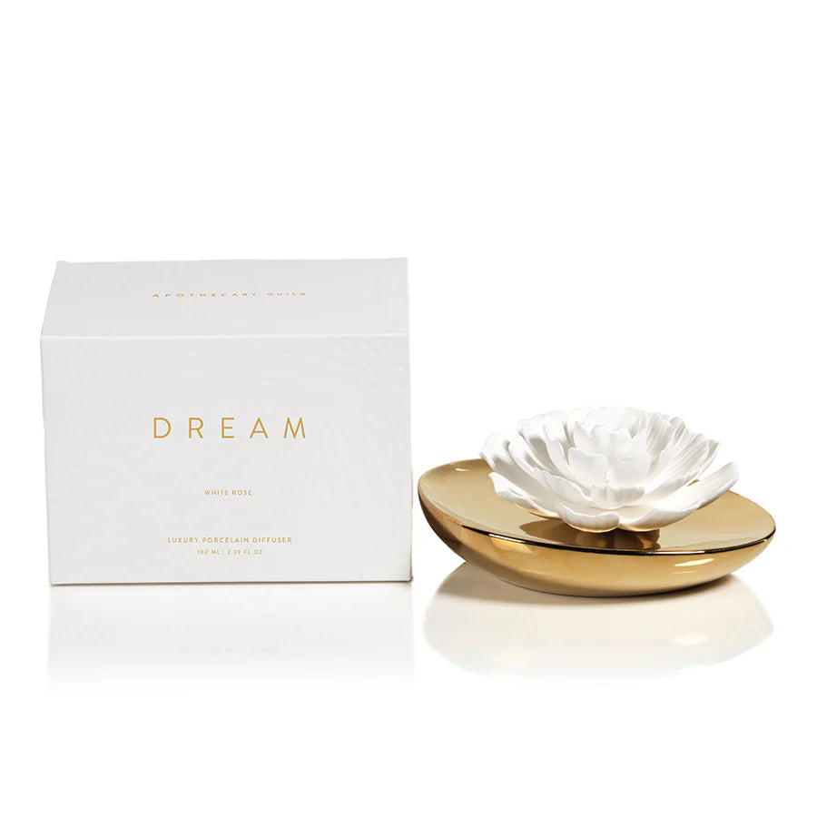 DREAM PORCELAIN FLOWER DIFFUSER