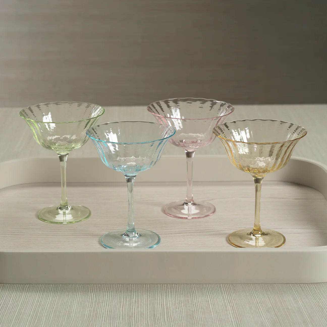 APERITIF SUMMER COCKTAIL COUPE (SET OF 4)