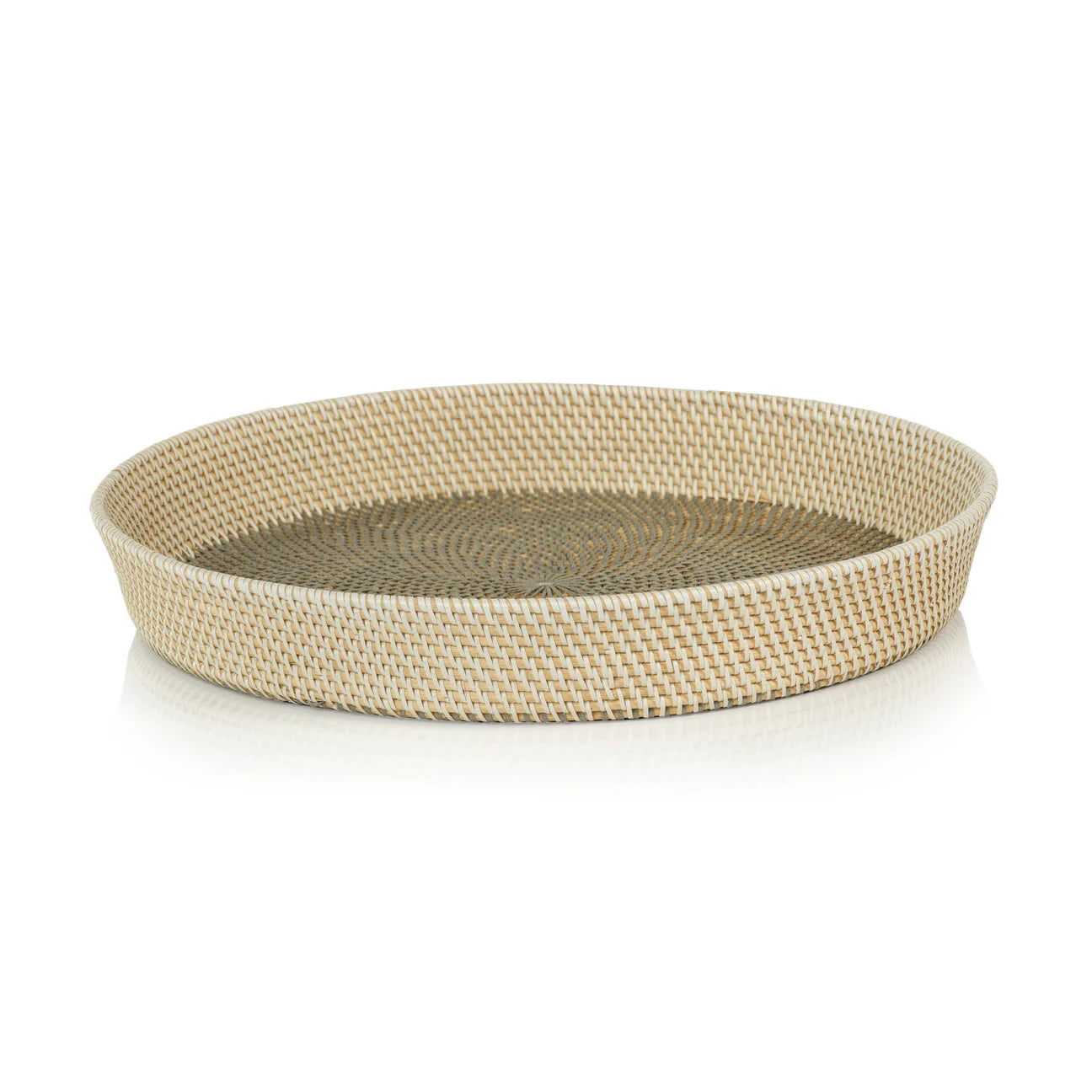 CATALINA TONAL RATTAN SERVING TRAY