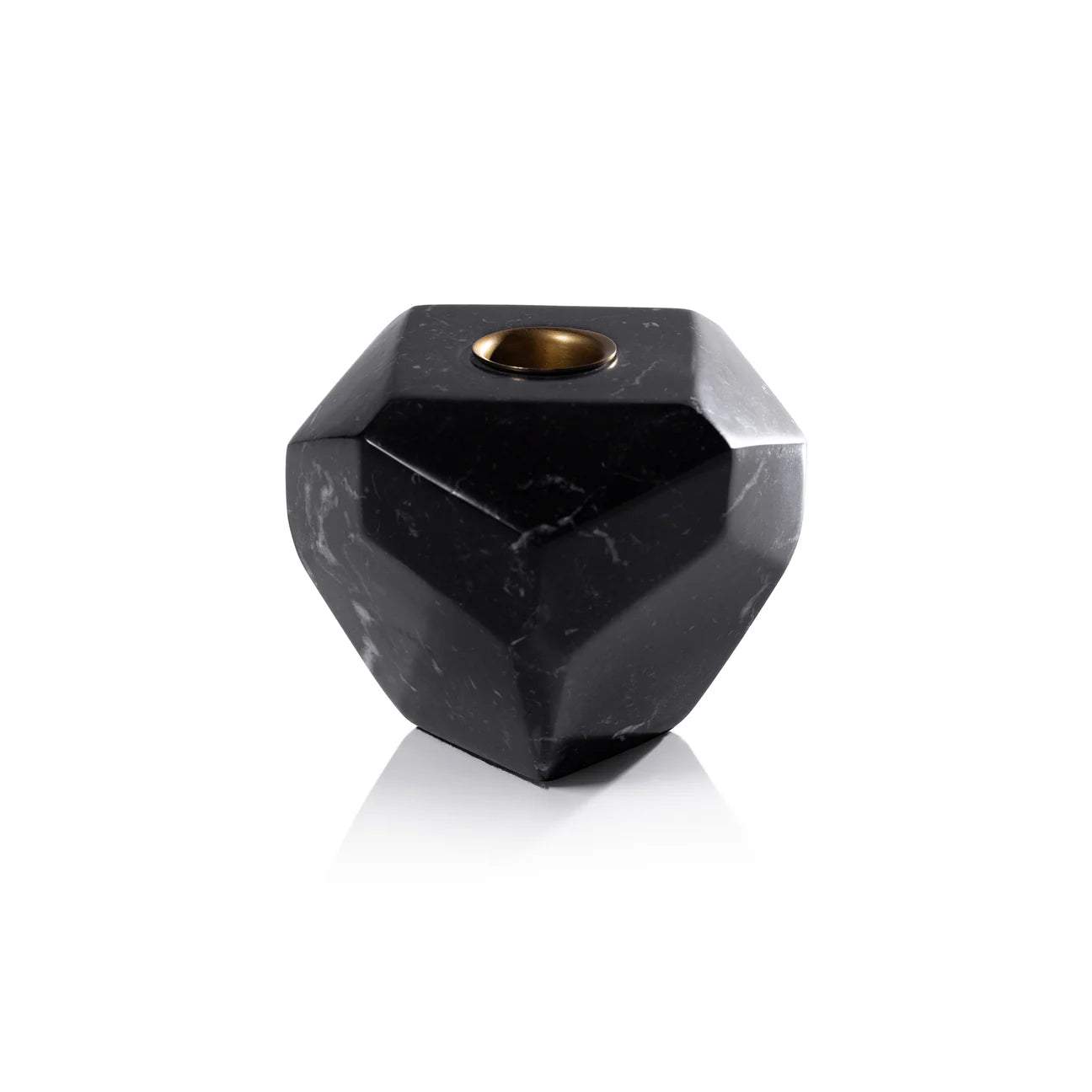 PENTAGON MARBLE CANDLE HOLDER