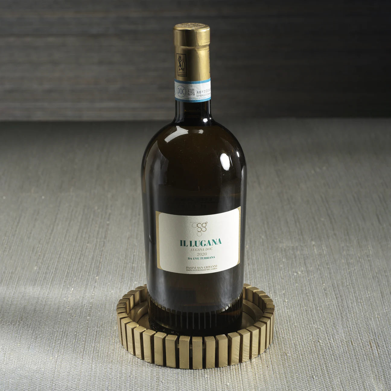 CIRQUE METAL WINE/CHAMPAGNE BOTTLE COASTER