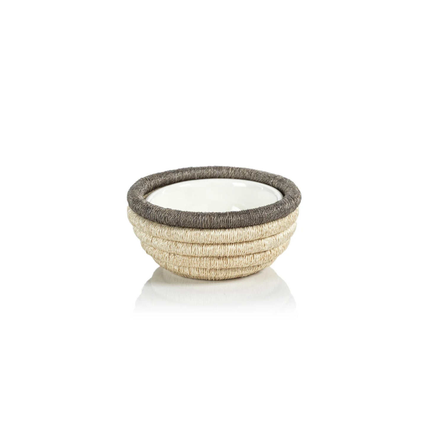 MARTIGUES COILED ABACA CONDIMENT BOWL - SMALL
