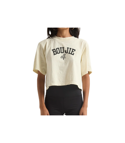 BOUJIE ELF CROPPED TEE