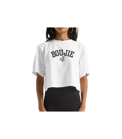 BOUJIE ELF CROPPED TEE