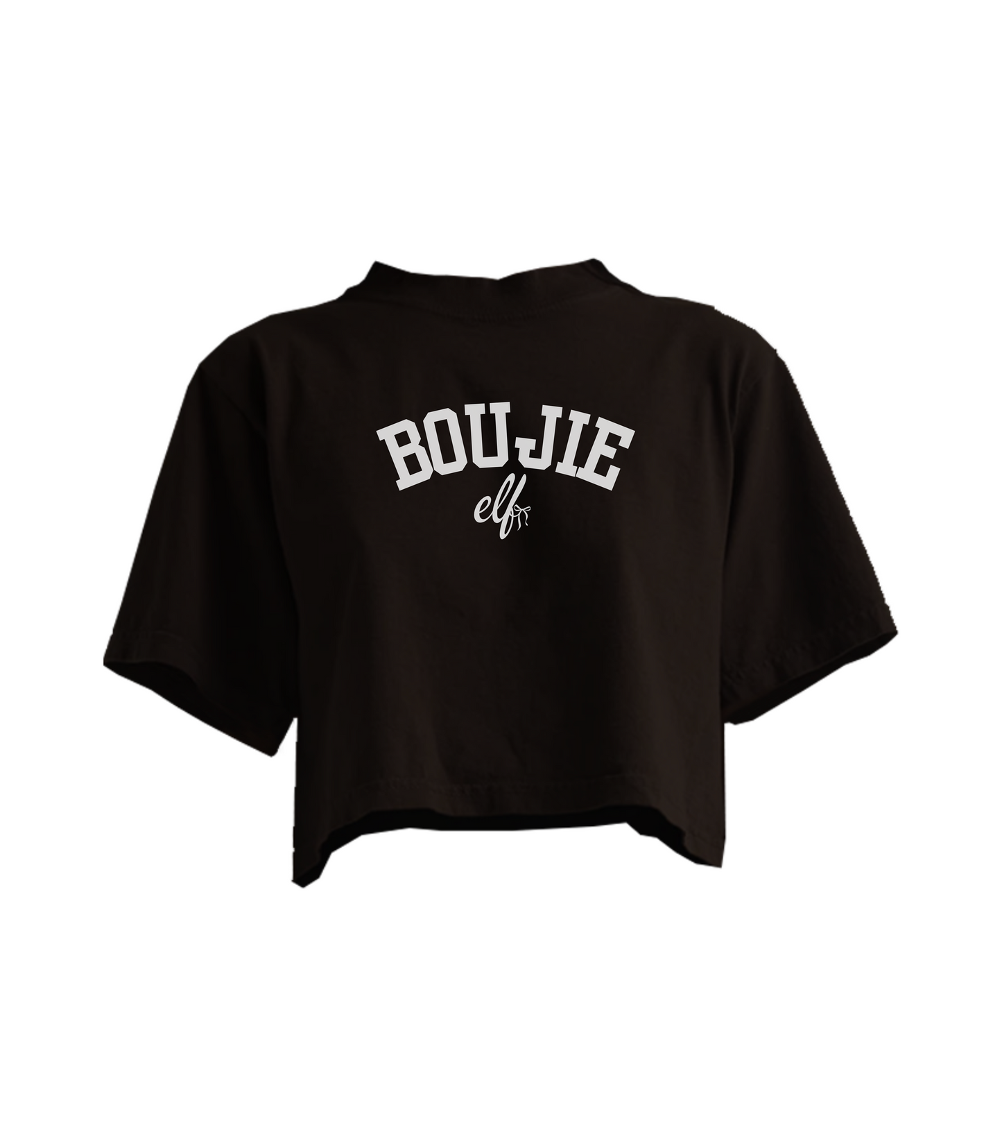 BOUJIE ELF CROPPED TEE