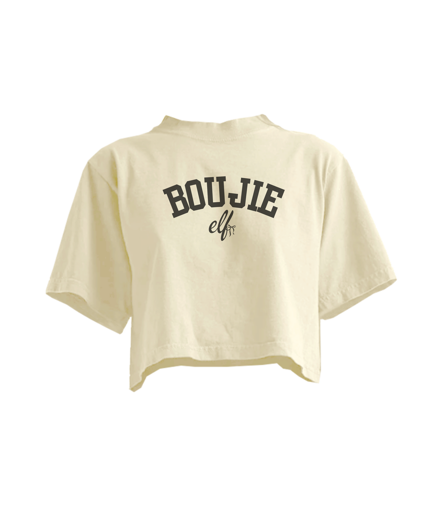 BOUJIE ELF CROPPED TEE