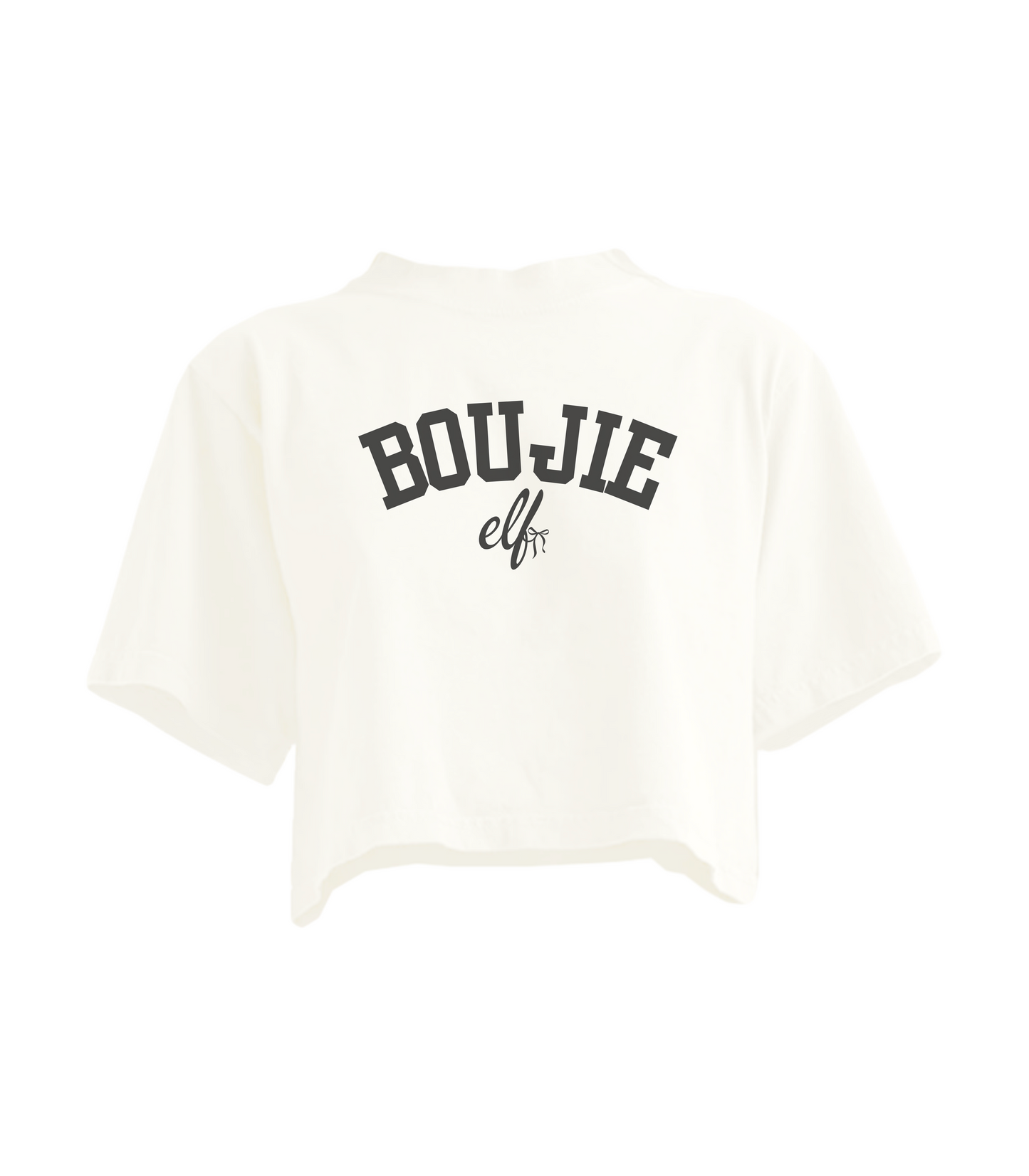 BOUJIE ELF CROPPED TEE