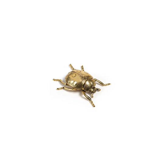 DECORATIVE GOLD LADYBUG