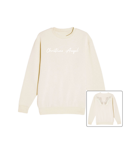 CHRISTMAS ANGEL CREWNECK