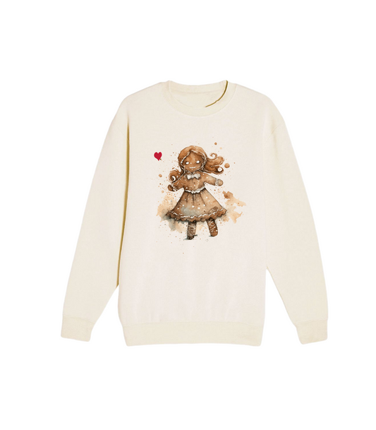 GINGERBREAD WOMAN CREWNECK