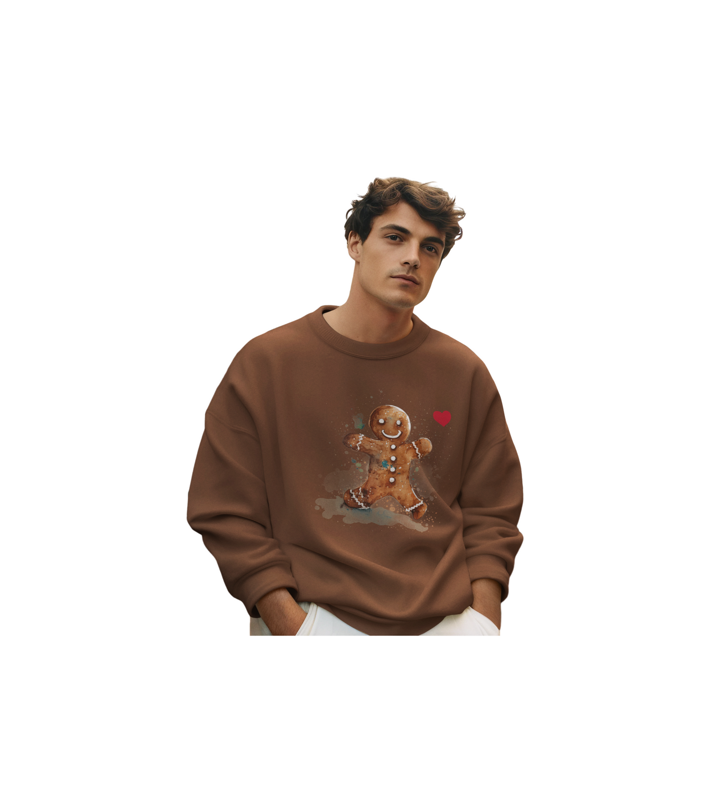 GINGERBREAD MAN CREWNECK