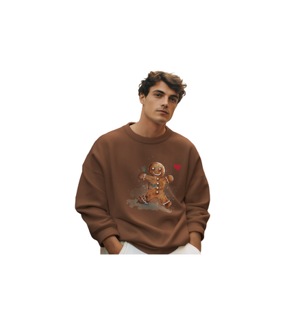 GINGERBREAD MAN CREWNECK