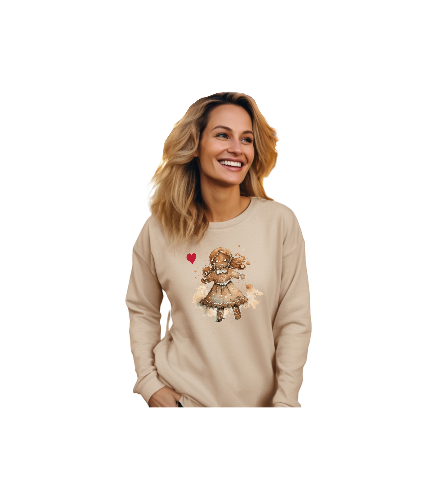 GINGERBREAD WOMAN CREWNECK