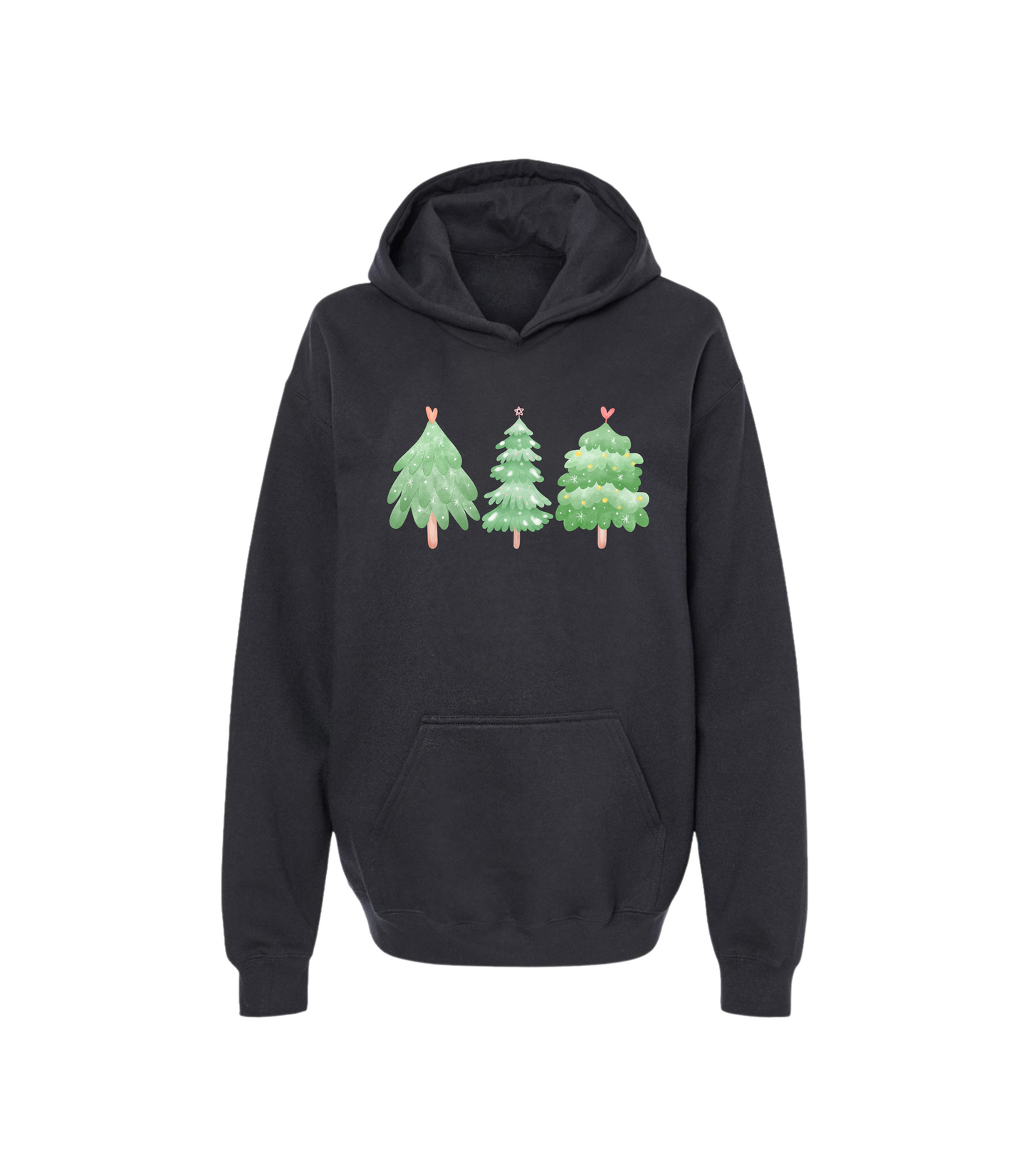 GREEN TREES KIDS HOODIE