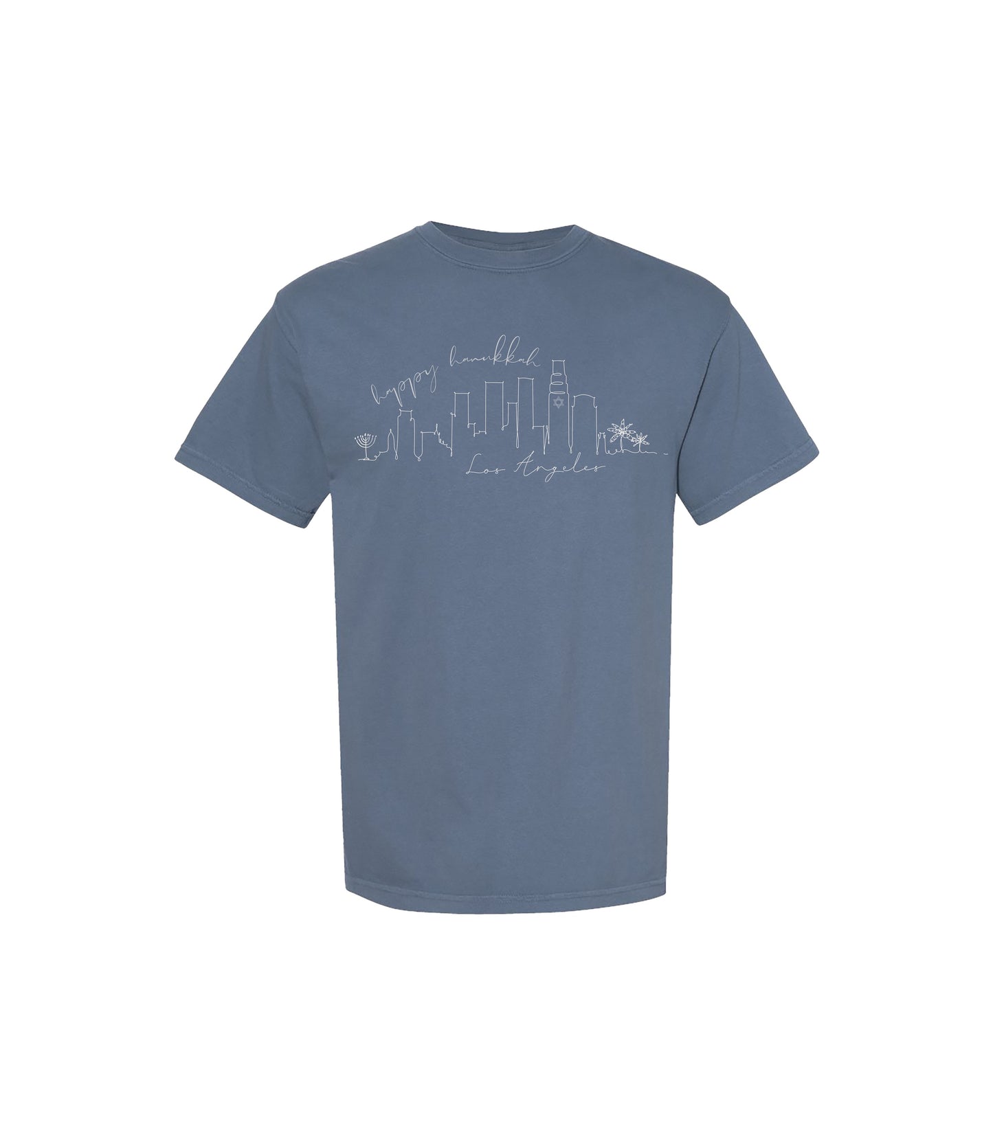 HANUKKAH SKYLINE TEE