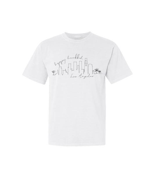 HANUKKAH SKYLINE TEE