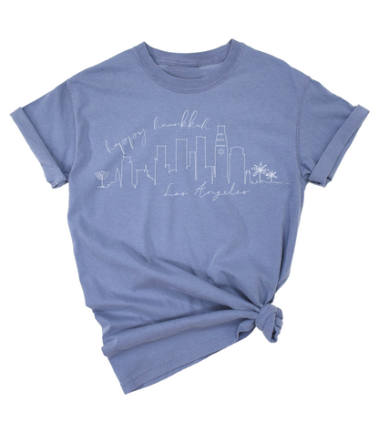 HANUKKAH SKYLINE TEE