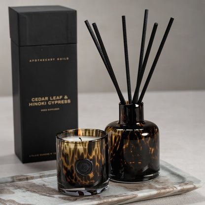 APOTHECARY GUILD OPAL GLASS REED DIFFUSER