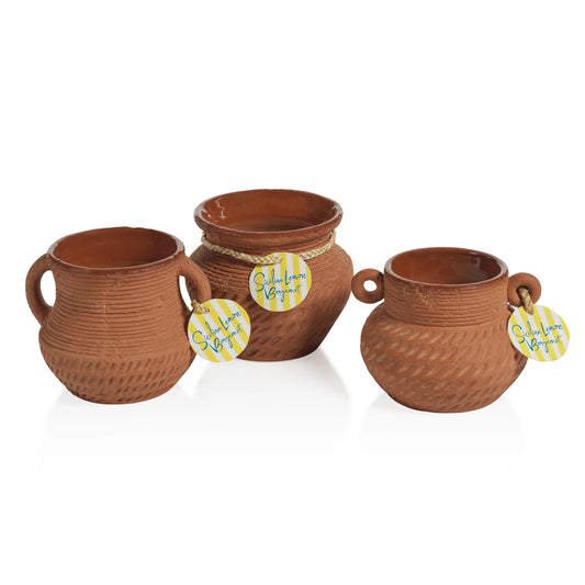 SICILIA LEMON BERGAMOT TERRACOTTA CANDLE POT