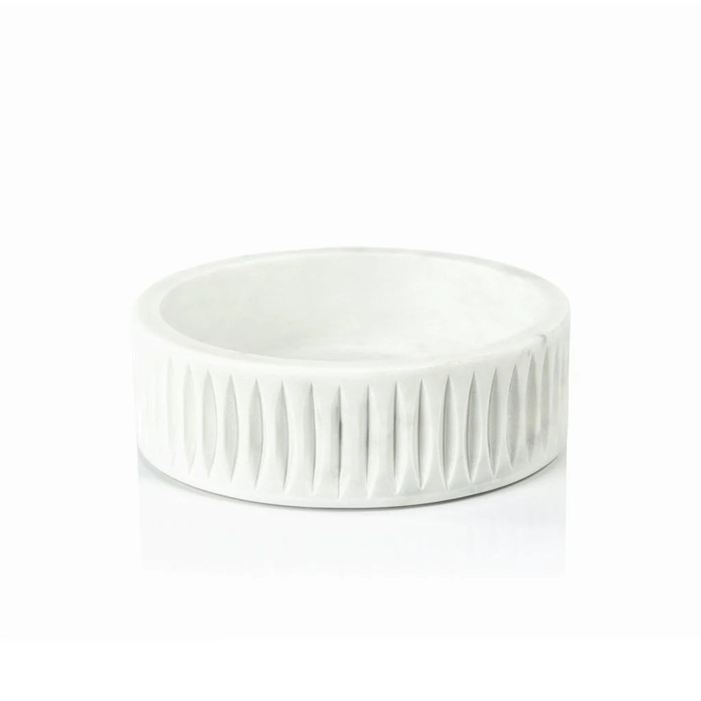 AREZZO CARVED MARBLE BOWL
