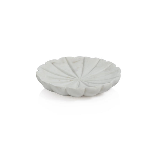 FLOWER MARBLE DISH