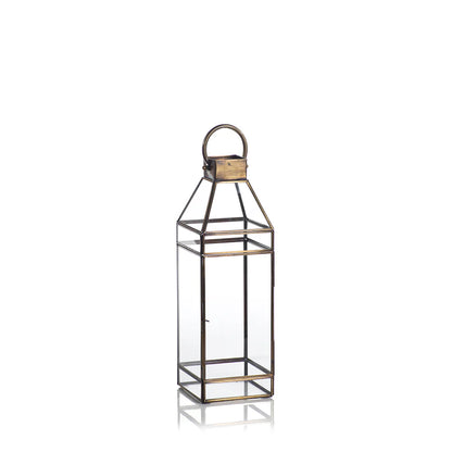 MEDICI ANTIQUE BRASS LANTERN