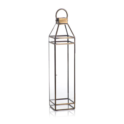 MEDICI ANTIQUE BRASS LANTERN