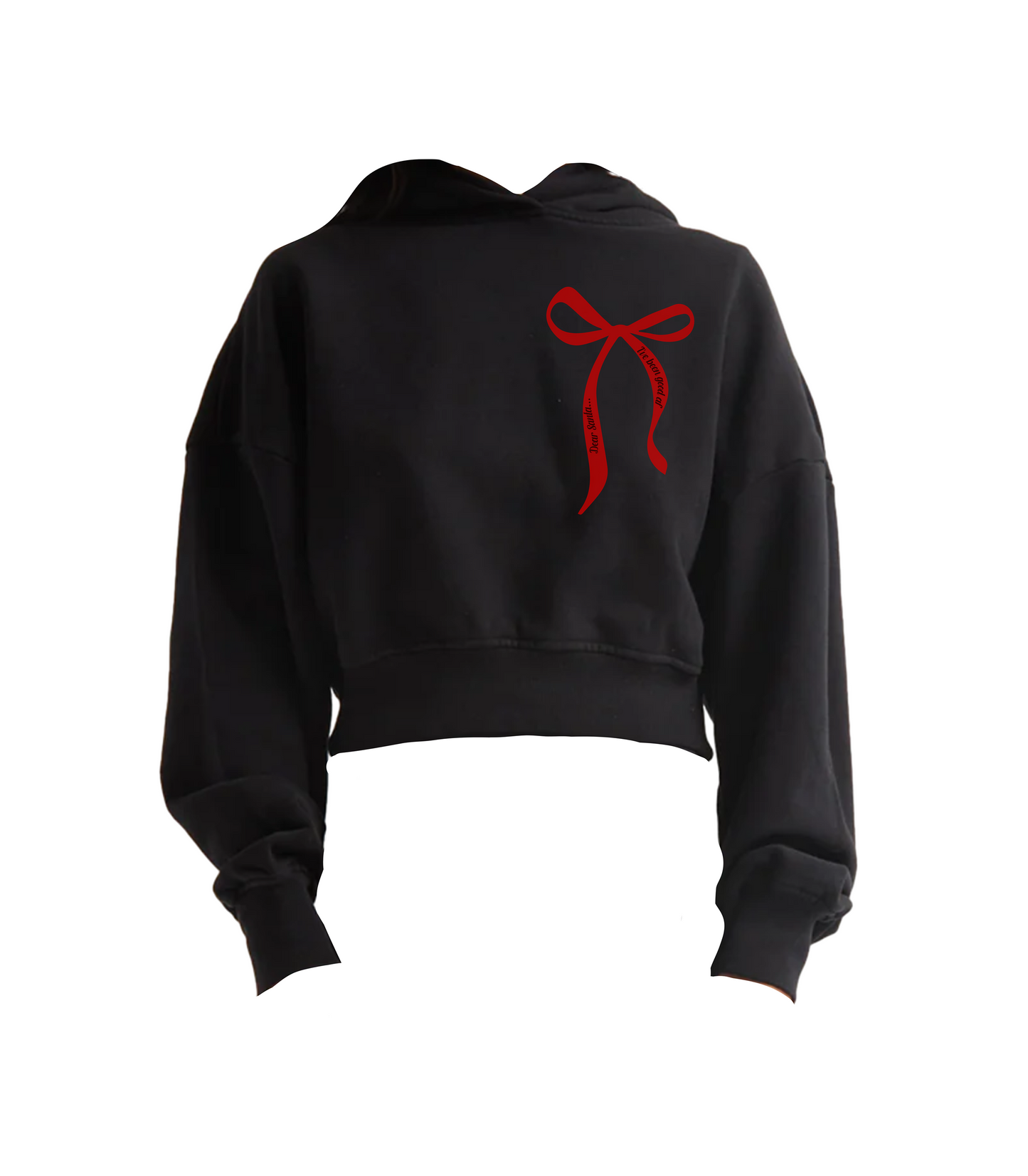 I'VE BEEN GOOD CROPPED HOODIE