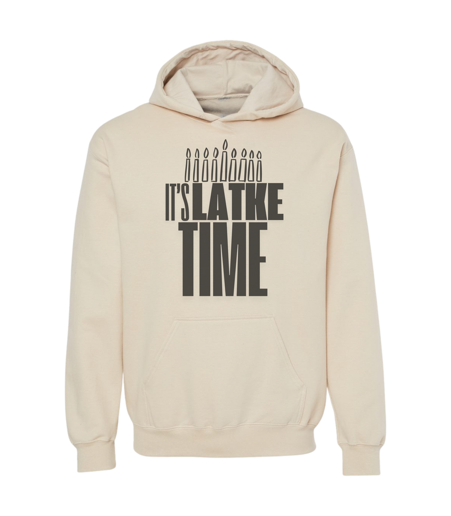 ITS LATKE TIME KIDS HOODIE