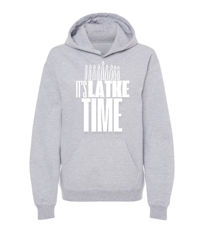 ITS LATKE TIME KIDS HOODIE