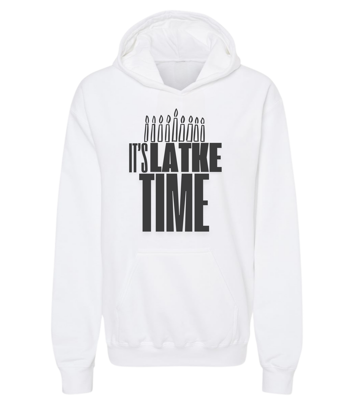 ITS LATKE TIME KIDS HOODIE