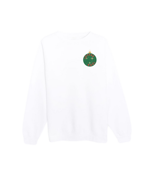 JOYEUX NOËL ORNAMENT CREWNECK