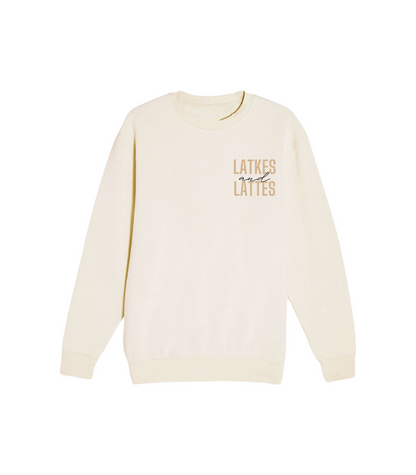 LATKES & LATTES CREWNECK