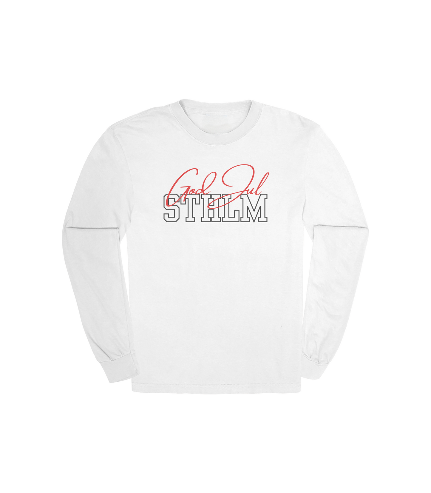 MERRY CHRISTMAS STOCKHOLM LONG SLEEVE TEE