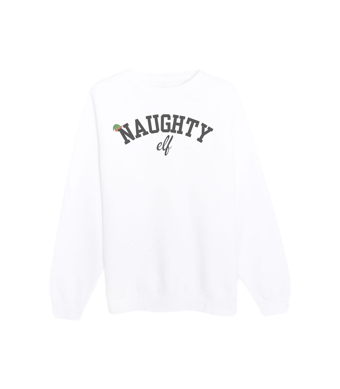 NAUGHTY ELF CREWNECK