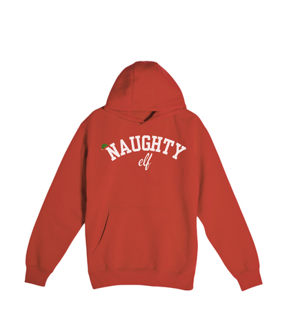 NAUGHTY ELF HOODIE