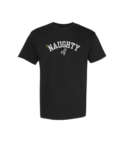 NAUGHTY ELF TEE