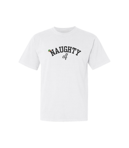 NAUGHTY ELF TEE