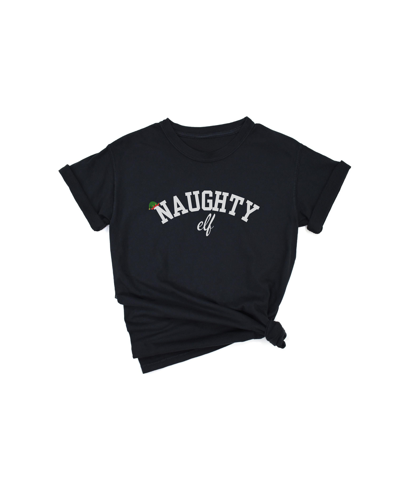 NAUGHTY ELF TEE