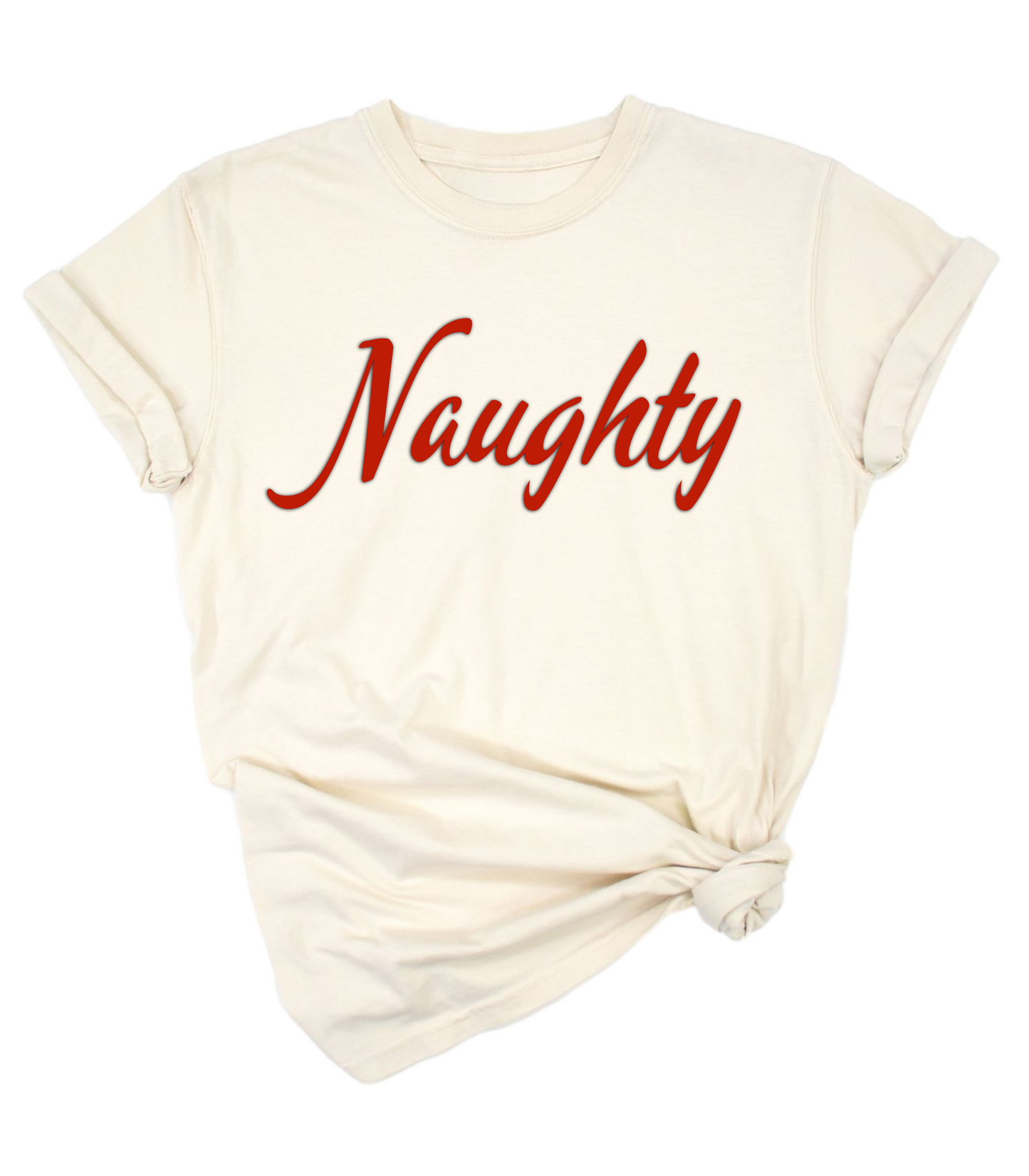 NAUGHTY TEE