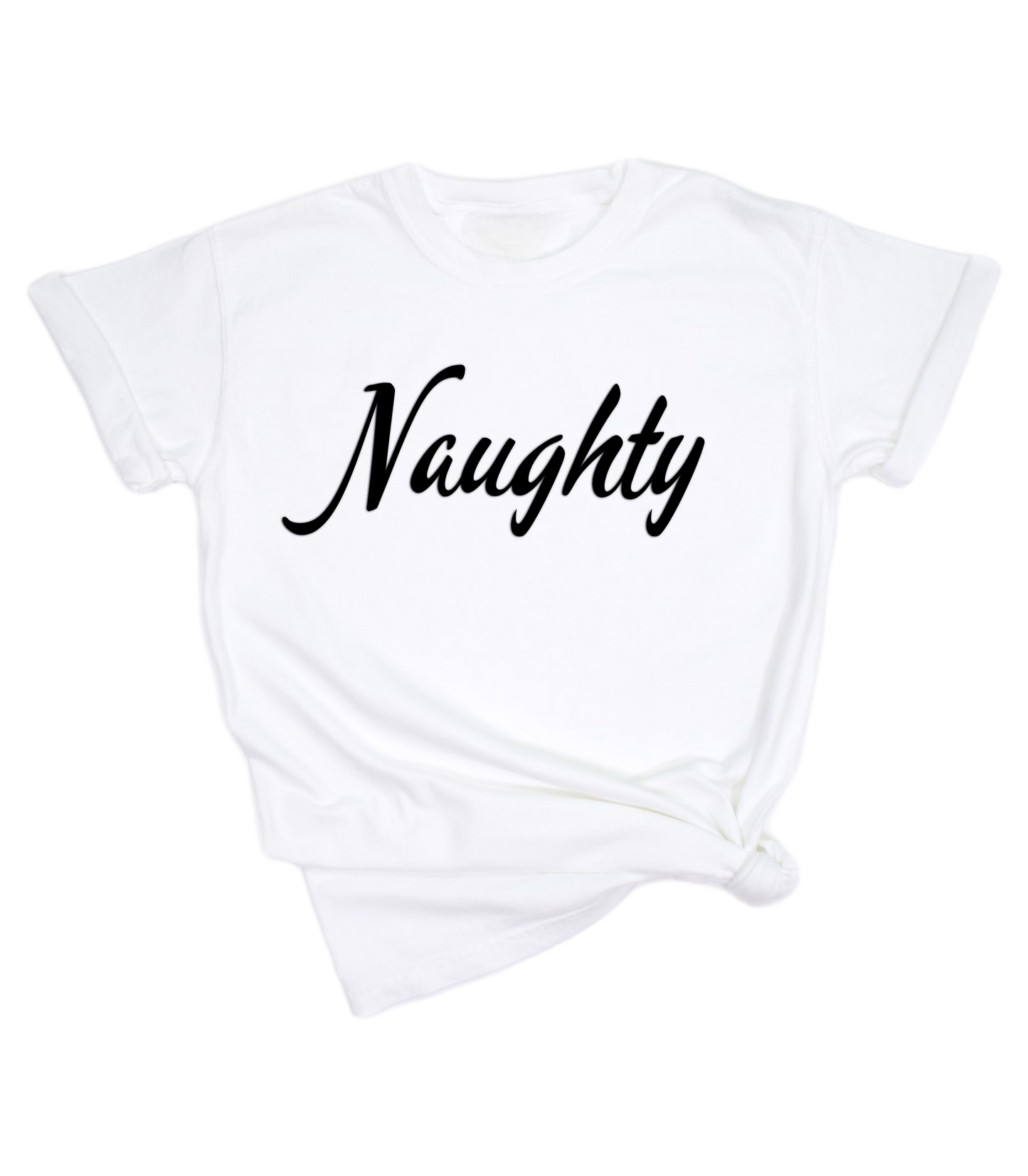 NAUGHTY TEE