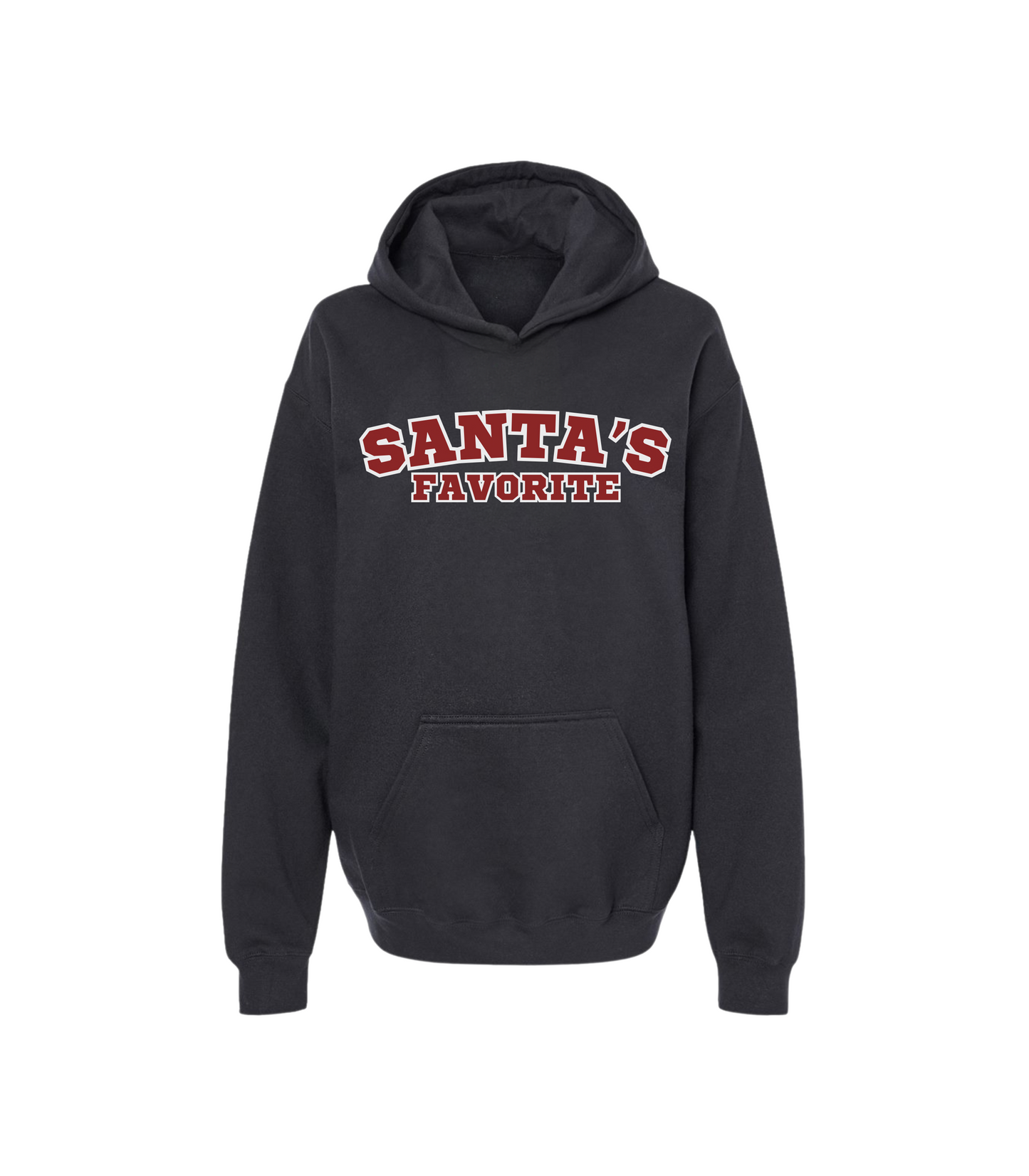 SANTA'S FAVORITE KIDS HOODIE