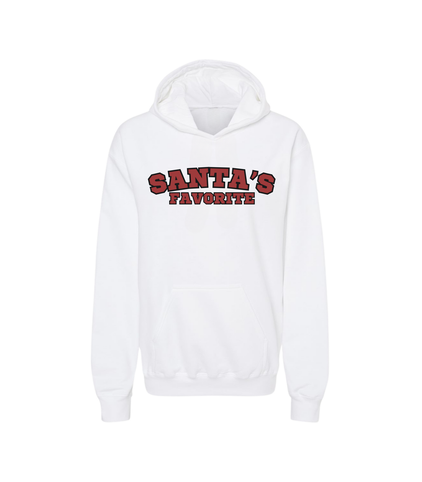 SANTA'S FAVORITE KIDS HOODIE