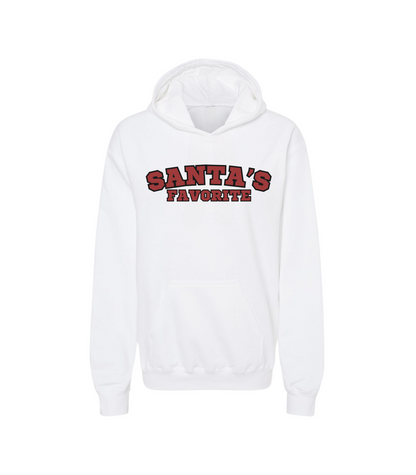 SANTA'S FAVORITE KIDS HOODIE