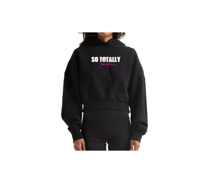 SO TOTALLY FAKAKTA CROPPED HOODIE