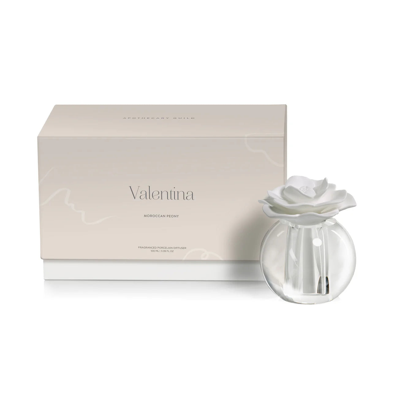 APOTHECARY GUILD VALENTINA CRYSTAL BALL DIFFUSER - 100ML
