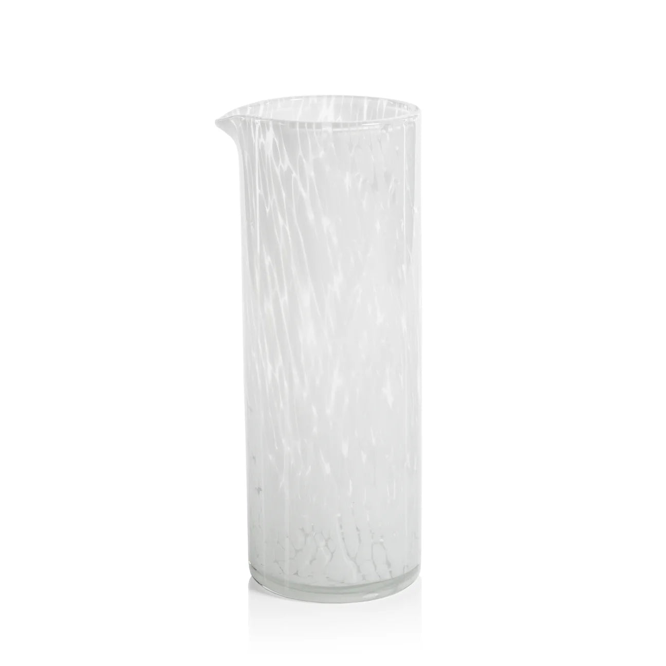 AMALFI TORTOISE GLASSWARE - WHITE