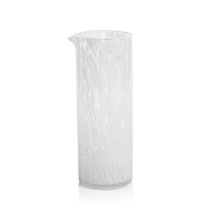AMALFI TORTOISE GLASSWARE - WHITE