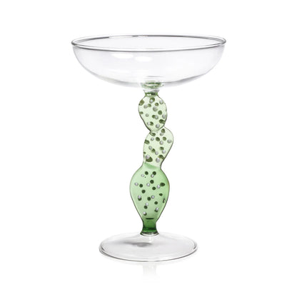 CLIMBING CACTI COCKTAIL GLASSES (SET OF 4)